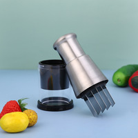 Kwalitatieve RVS 304 Multifunctionele Anti-aanbak Knoflookpers