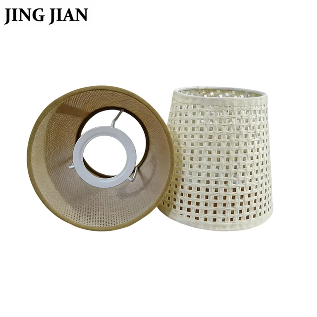 Handmade Woven Bamboo Modern Minimalist Eco-Friendly Lightweight Pendant Table Lamps for Hotels Light Covers