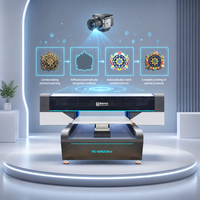 Impresora UV de Escritorio HC-6042, Mini Impresora UV de Cama Plana con Cámara de Posicionamiento Visual para Fundas de Teléfono, Llaveros y Pequeños Negocios