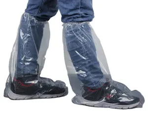 Disposable Plastic Shoe Covers Disposable Non-slip For Indoor