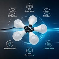 Lumière LED Pixel Globe DMX512 RGB programmable et adressable pour bar, boîte de nuit, discothèque, scène, divertissement, décoration, éclairage