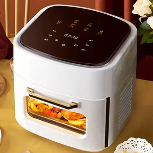 Friteuse à air numérique 15L grande capacité, sans huile, à économie d'énergie, facile à nettoyer, cuisson rapide, 1400W, pour usage domestique et hôtelier - Product Image 2