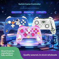 Manette de jeu sans fil double mode avec gyroscope 6 axes et fonction Turbo pour PC, PS3, Android TV