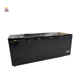 <span class=keywords><strong>Congélateur</strong></span> <span class=keywords><strong>horizontal</strong></span> commercial personnalisable de marque Novel Black à coffre profond avec roues, 2/3/4 portes - Product Image 2