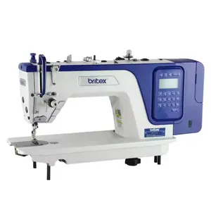 Fabriek Directe Verkoop Britex BR-S10-D6 Stappenmotor Volautomatische China Nieuwe En Gebruikte Lockstitch Naaimachine