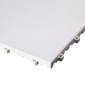 Draagbare dansvloer voor feesten, bruiloften en evenementen, wit/aluminium rand - Product Image 2