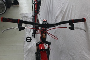 Bicicleta de montaña de 26 "resistente y duradera de una sola velocidad de China con portaequipajes trasero - Product Image 4