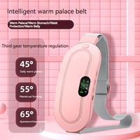 Masseur corporel électronique Ceinture menstruelle Vibration abdominale Appareil de massage avec compresse chaude pour soulager la douleur menstruelle