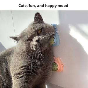 Venta al por mayor de fábrica: Juguete de bola de hierba gatera ecológica con forma de zanahoria para lamer y jugar, con bolsa de pared y logotipo personalizado, para uso diario. - Product Image 3