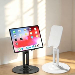 Wholesale Custom Logo Printed 360 Rotating Stand Promotional Business Advertising Gift Foldable <b>Desktop</b> Table <b>Phone</b> <b>Holder</b> - Product Image 3