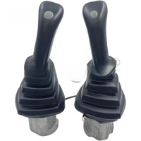 Nouvelle valve de commande à joystick 25990500, ensemble de valve pilote, levier de commande pour excavatrice JCB, un bouton pour Rexroth (une paire)