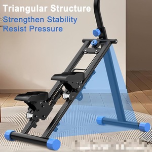 Équipement d'exercice vertical de grimpeur de montagne de sport avec accoudoir et hauteur de pédale Machine d'<span class=keywords><strong>escalade</strong></span> d'escalier pliante à usage domestique - Product Image 4