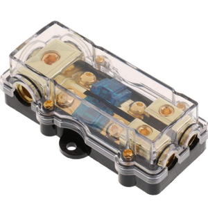 Aplicable a la modificación de <span class=keywords><strong>amplificador</strong></span> de potencia o subwoofer fusible automático titular Midi fusible - Product Image 1