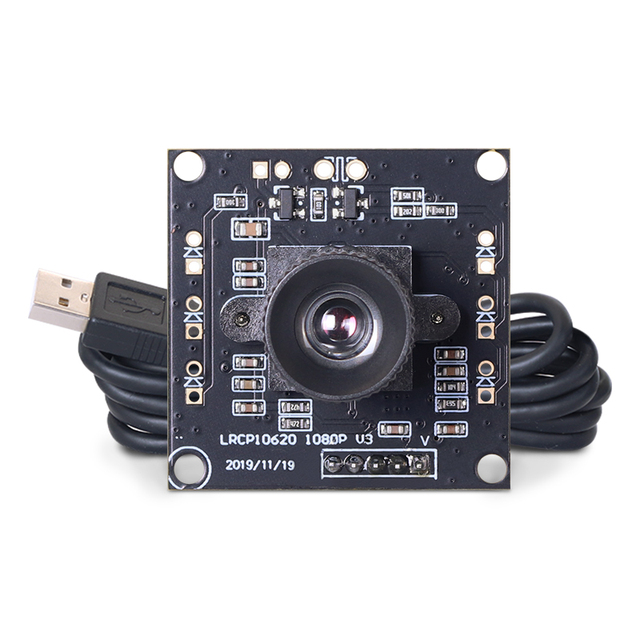 1080P OV2710 8mm 45 Distortionless Full HD Free Drive UVC Mini CMOS 1/2.7" Sensor USB 2.0 M12 Mounting Industrial Camera Module