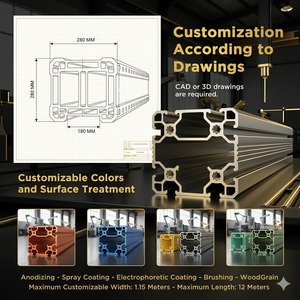Fabricant en Chine de profilés en aluminium série 20, profilés en aluminium pour portes, toits coulissants et fenêtres en Amérique du Sud - Product Image 3