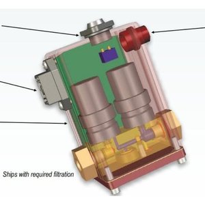 Régulateur de pression d'air 55-17773-QB-DS+55-17773-QB-QBX en acier inoxydable certifié CE pour usage professionnel - Product Image 1