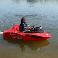 Nouveau design de kart électrique PE, bateau électrique, kart à réaction, karting, bateau kart Rush Wave, mini kart électrique