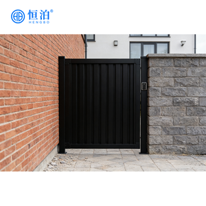 Nouvelle conception de portail de sécurité en acier inoxydable électrique pour jardin, petit portail pour cour latérale, petit portail battant pour entrée de cour - Product Image 3