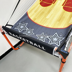 2 Kişilik Katlanabilir Basketbol Arcade Oyunu - İç Mekan Ev ve Parti Atış Makinesi - Product Image 4