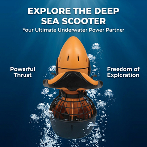 DELANNHUWI Scooter Subacuático con Hélice para Buceo, Snorkel y Apnea, para Adultos y Niños - Product Image 5