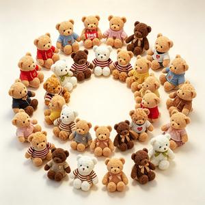 Peluche Orsetto Teddy Bear Hello e Gattino Imbottito per Bambini - Product Image 6