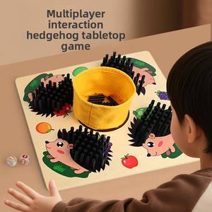 <span class=keywords><strong>Jeu</strong></span> <span class=keywords><strong>de</strong></span> société Montessori en bois pour deux joueurs, hérisson, <span class=keywords><strong>jeu</strong></span> <span class=keywords><strong>de</strong></span> table interactif parent-enfant, jouets éducatifs pour enfants <span class=keywords><strong>de</strong></span> 3 ans et plus - Product Image 3