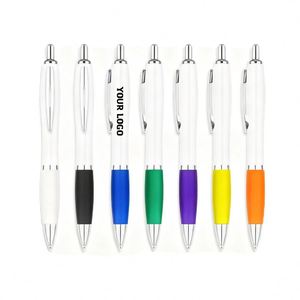 Hot Selling Custom Printed 1.0mm Business Plastic Ballpoint <b>Pen</b> Wholesale Promotional Item with <b>Personalised</b> Logo - Product Image 1