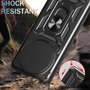 Telecamera scorrevole TPU PC antiurto Cover protettiva con anello auto porta il telefono custodia per Huawei Honor Magic 7 Pro Magic7 <span class=keywords><strong>Lite</strong></span> 5G - Product Image 3