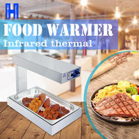 Heavybao – lampe chauffante électrique pour cuisine commerciale, en argent/or/cuivre, pour Buffet, lampes chauffantes pour Restaurant, hôtel
