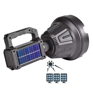 W5111 Lampe de poche <span class=keywords><strong>solaire</strong></span> LED multifonctionnelle la plus puissante XHP50 Lampe de poche rechargeable de type C Spot LED portable - Product Image 4