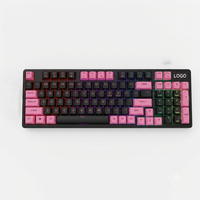 Teclado Mecánico Personalizado OEM de 98 Teclas con Sistema Gasket, Intercambiable en Caliente, Inalámbrico de 3 Modos, Retroiluminación RGB para Marcas