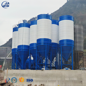 Silo per Cemento da 100 Tonnellate per Impianto di Calcestruzzo con Sistema di Scarico e Pesatura, Silo per Ceneri Volanti, Produttore Diretto, Prezzo Silo 100 Tonnellate - Product Image 2