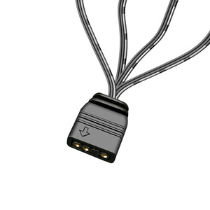 สายต่อแยก ARGB 3ขาแยก <span class=keywords><strong>RGB</strong></span> แอดเดรส1ถึง2/4สำหรับขยายคอมพิวเตอร์ PC พัดลม argh LED Series อื่นๆ - Product Image 5