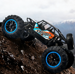 Voiture RC tout-terrain 2,4 GHz grande taille avec pneus antidérapants TPR pour montée à 45 degrés, jouet pour garçons, voiture de cascades - Product Image 6