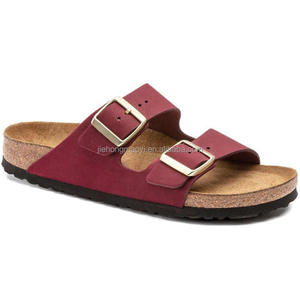 <span class=keywords><strong>Sandalias</strong></span> Birkenstock de Verano para Exteriores, de Cuero Genuino, Estilo Pescador, Tipo Mule, Gladiador, con Cierre Deslizante, Cómodas, Unisex, Guangdong - Product Image 5