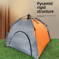 Tenda Hewan Peliharaan Oxford Tahan Air, Lipat, Dapat Dilepas, Dapat Dicuci, Semua Musim, Untuk Berkemah di Luar Ruangan, Rumah Kucing, Grosir