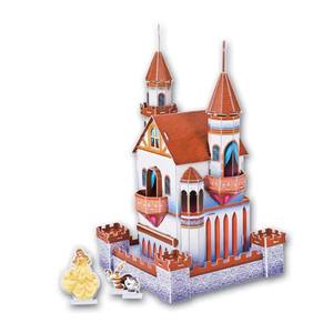 57 pièces/boîte <span class=keywords><strong>carton</strong></span> bâtiment modèle bricolage château 3D Puzzle pour la vente en gros - Product Image 2