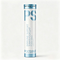 Tube en aluminium écologique recyclable résistant à l'humidité pour comprimés effervescents