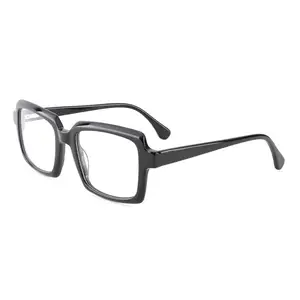 YC Lunettes de vue optiques délicates montures de lunettes montures de lunettes carrées pour unisexe