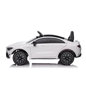 BBJ Licensed Mercedes Benz CLA45 Kids Electric Car Baby 2 Seats Battery Toy Cars Children 12V Ride On Cars For Kids To Drive