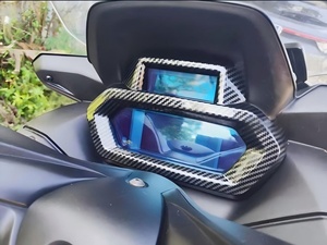 Pièces de moto, étui de protection pour instruments, housse d'instrument, adapté à la modification du boîtier des instruments Yamaha XMAX300 23-24 - Product Image 3