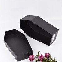 Caja de lujo personalizada para pestañas, caja de regalo para pestañas, color negro mate