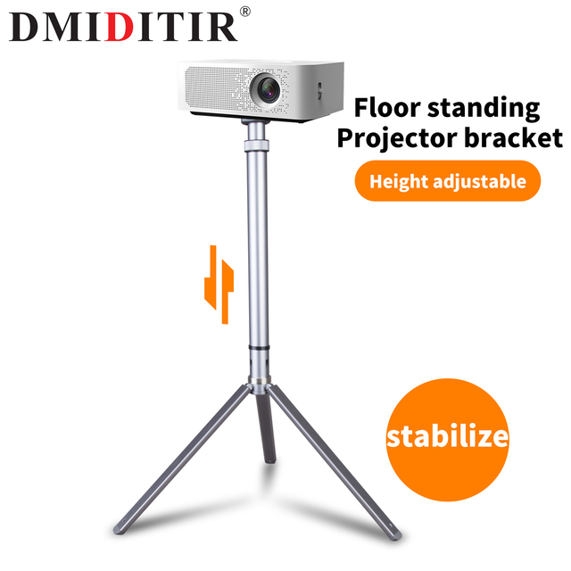 Universal Projector Mount Stand Bracket Multi-Angle Support with Tripod Floor Stand Shelf Compatible P25/P3090/P3510/P3010 Boxed