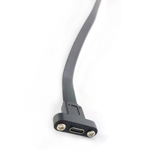 Doxconn Cáp Chìa Khóa A Đến C Đầu Đực Sang Đầu Cái Cáp Gắn Bảng Điều Khiển Mở Rộng E Sang C Loại Phẳng <span class=keywords><strong>USB</strong></span> 3.2 Type E Sang Type-C - Product Image 3