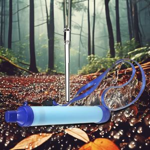 Paille filtrante à eau pour l'extérieur, purificateur d'eau personnel pour le camping, la randonnée, l'escalade, équipement de survie d'urgence pour les aventures en plein air - Product Image 4