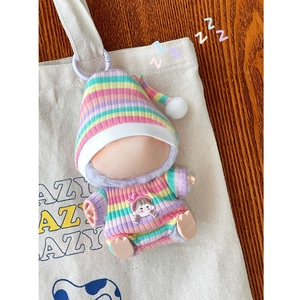 Vestido de <span class=keywords><strong>Fiesta</strong></span> para Muñeca de PVC de Segunda Generación con Cortina de Automóviles Macaron, <span class=keywords><strong>Mono</strong></span> Otoñal y Sombrero - Product Image 6