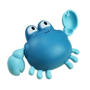 हॉट सेलिंग प्यारा सॉर्टिंग फ्लोटिंग एब्स प्लास्टिक कार्टून क्रैब बेबी स्नान पानी बच्चों के लिए खिलौना खिलौना - Product Image 1