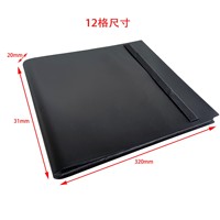 Classeur de rangement pour cartes de jeu Poke Mon A4 à 9 pochettes avec couverture en PVC/PU et en PP, logo personnalisé, design coloré, capacité de 360 cartes