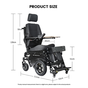 KSM-311 Fauteuil roulant électrique multifonctionnel transformable pour personnes <span class=keywords><strong>handicap</strong></span>ées, pour enfants et adultes - Product Image 3
