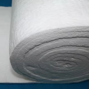 Couverture en laine céramique double face Lowes High HS Code, matériau d'isolation ignifuge, prix compétitif, isolation thermique - Product Image 2